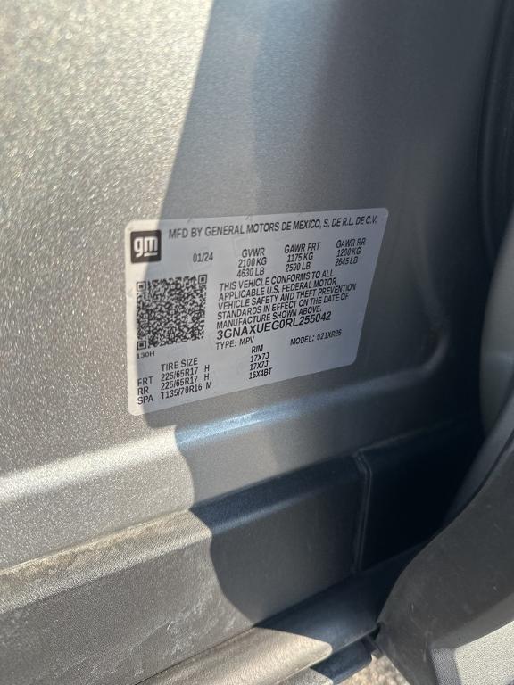 used 2024 Chevrolet Equinox car, priced at $24,600