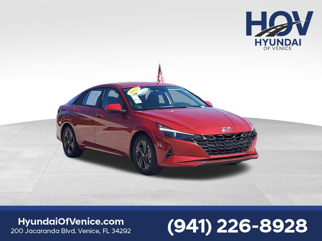 used 2022 Hyundai Elantra car, priced at $14,990