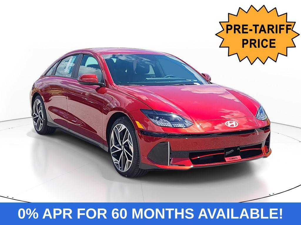 new 2025 Hyundai IONIQ 6 car, priced at $39,468