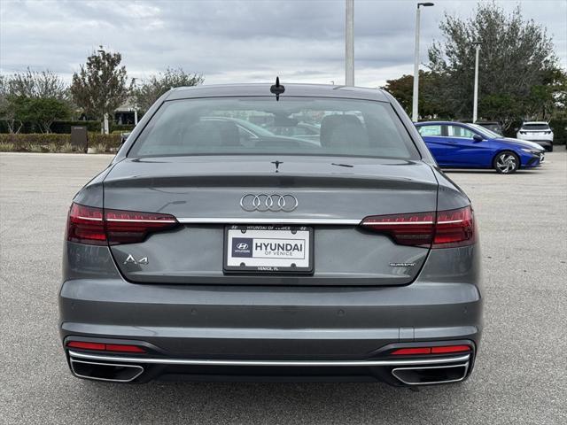 used 2024 Audi A4 car, priced at $34,998