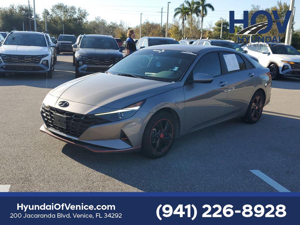 used 2023 Hyundai Elantra car, priced at $16,995