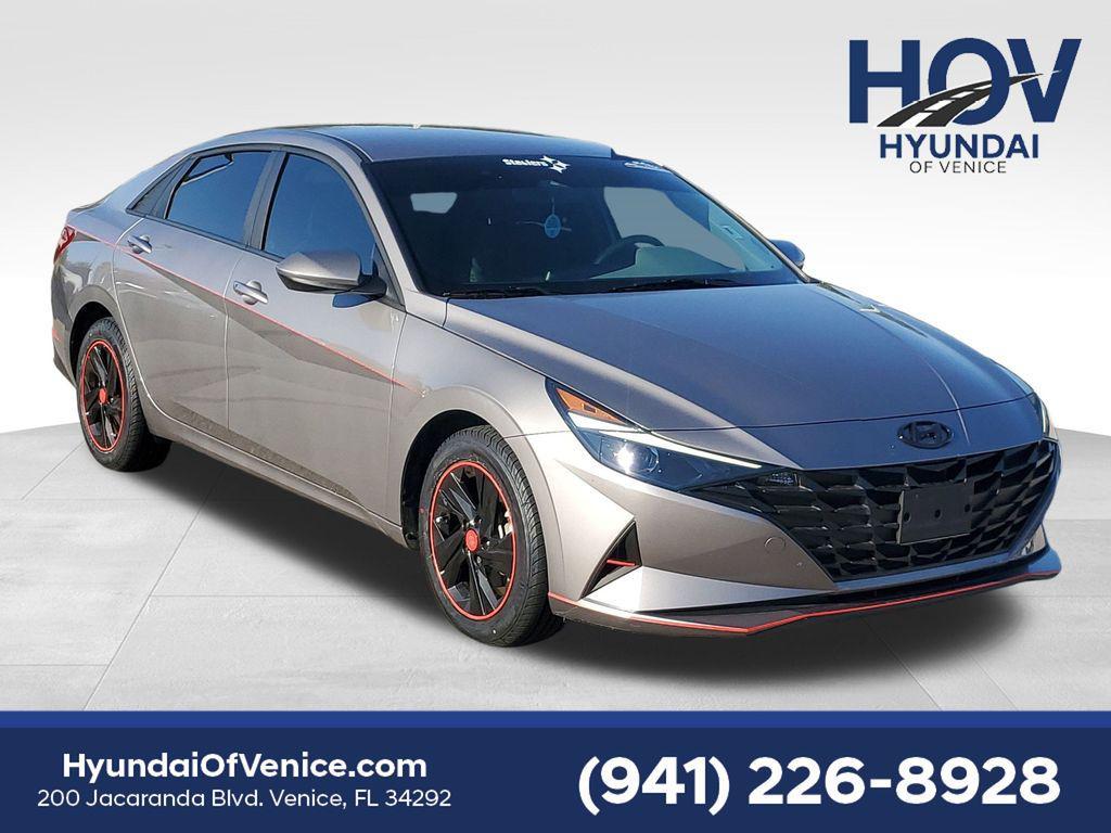 used 2023 Hyundai Elantra car, priced at $16,995
