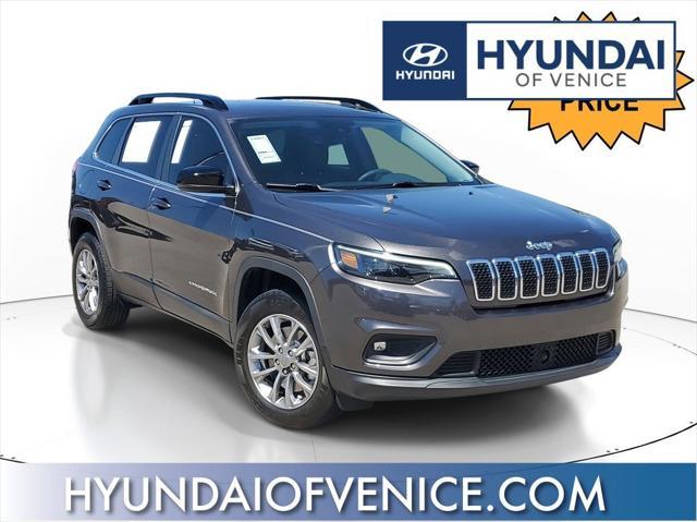 used 2022 Jeep Cherokee car, priced at $20,875