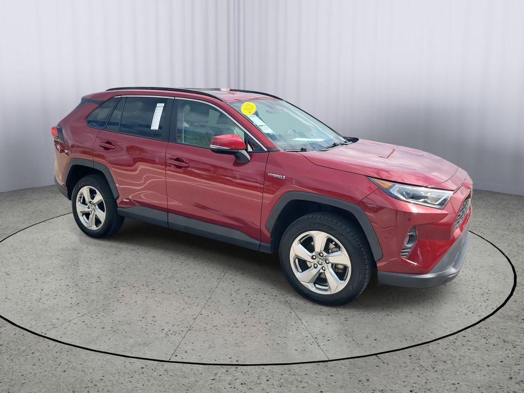 used 2021 Toyota RAV4 Hybrid car, priced at $27,495