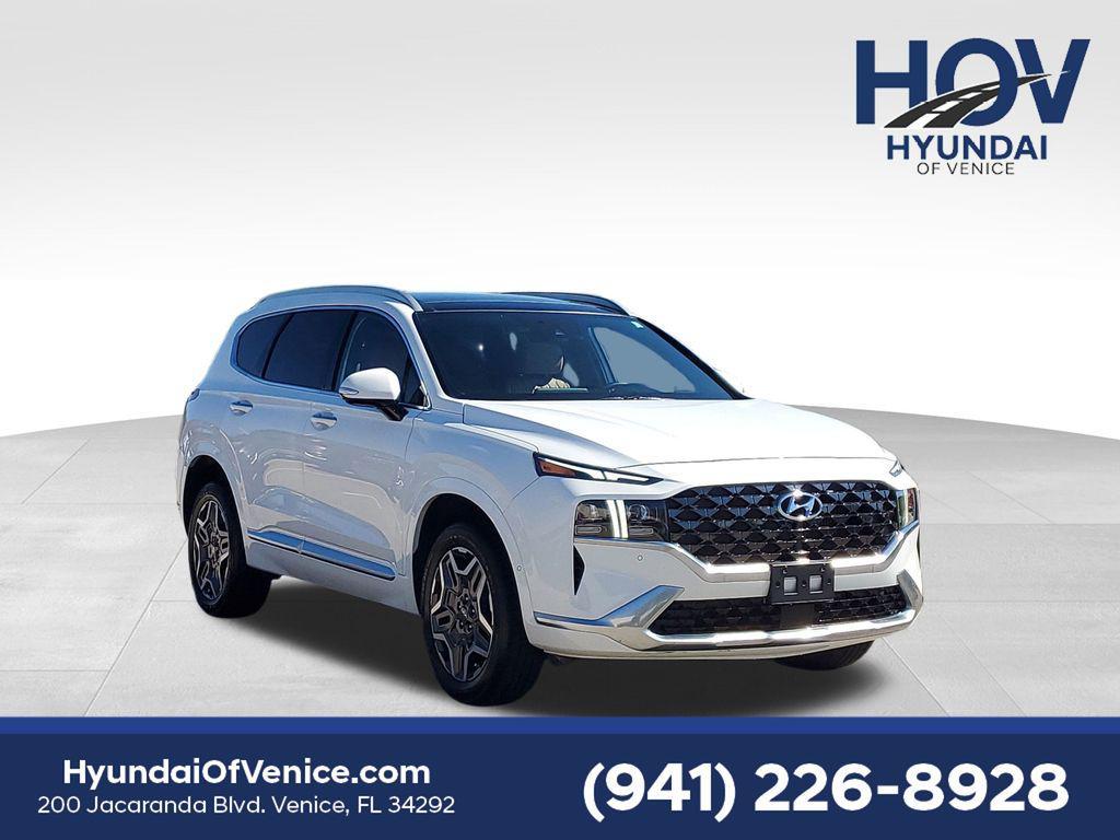 used 2021 Hyundai Santa Fe car, priced at $23,925