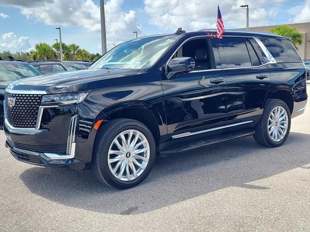 used 2022 Cadillac Escalade car, priced at $71,488