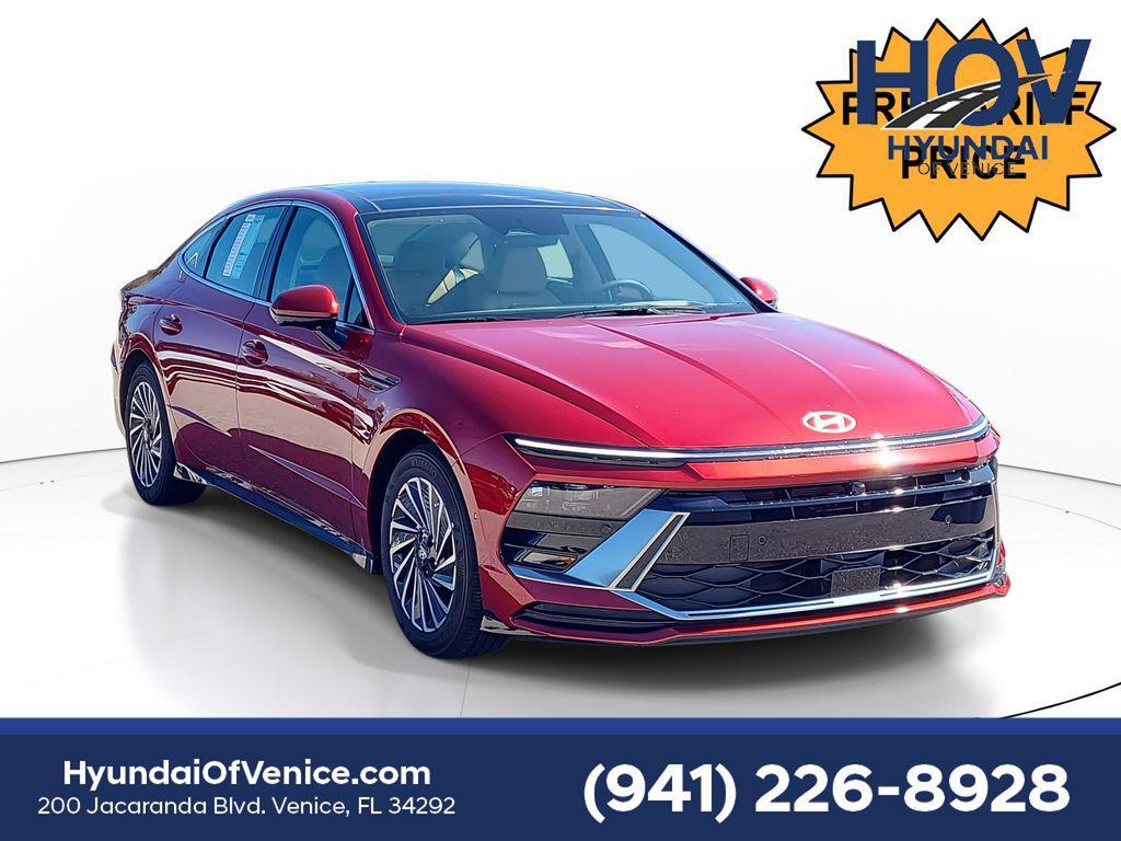 new 2025 Hyundai Sonata Hybrid car, priced at $37,033