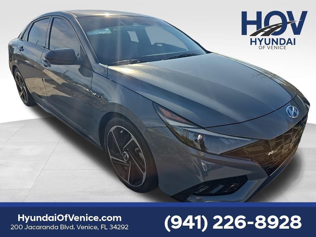 used 2022 Hyundai Elantra car, priced at $17,757