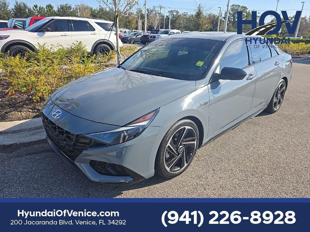 used 2022 Hyundai Elantra car, priced at $17,757
