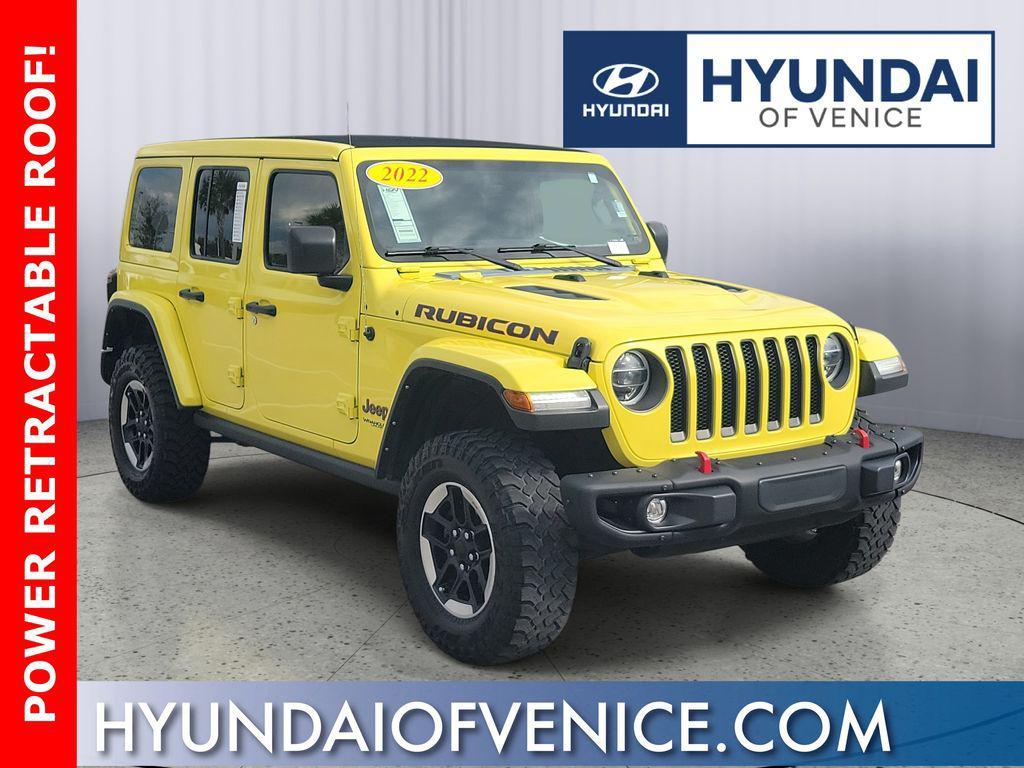 used 2022 Jeep Wrangler Unlimited car, priced at $36,490