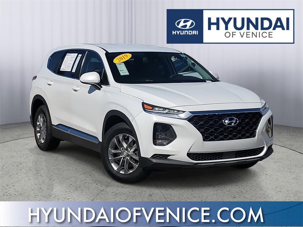 used 2019 Hyundai Santa Fe car, priced at $12,449
