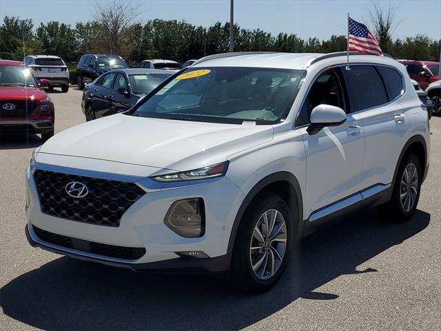 used 2020 Hyundai Santa Fe car, priced at $19,989