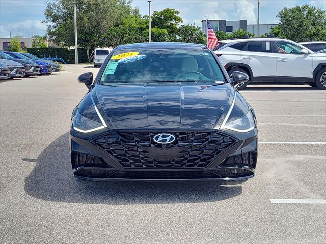 used 2021 Hyundai Sonata car, priced at $20,488