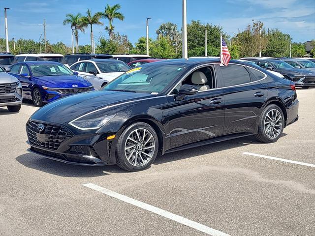 used 2021 Hyundai Sonata car, priced at $20,488