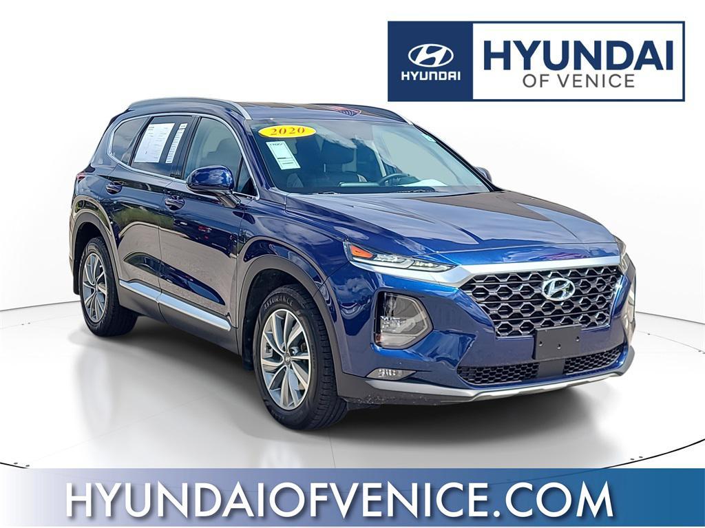 used 2020 Hyundai Santa Fe car, priced at $16,899