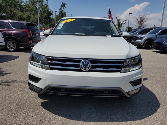 used 2021 Volkswagen Tiguan car, priced at $20,998
