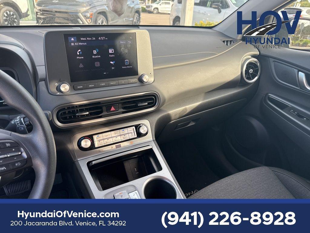 used 2023 Hyundai Kona EV car, priced at $20,444