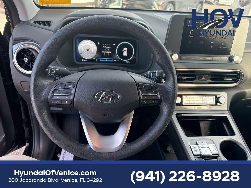 used 2023 Hyundai Kona EV car, priced at $20,444
