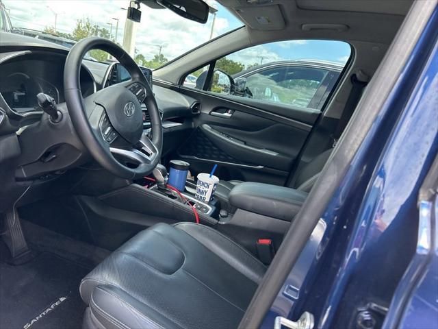 used 2020 Hyundai Santa Fe car, priced at $19,987