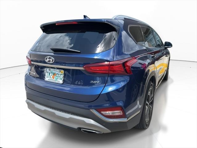 used 2020 Hyundai Santa Fe car, priced at $19,987