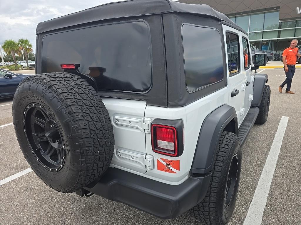 used 2018 Jeep Wrangler Unlimited car, priced at $21,987