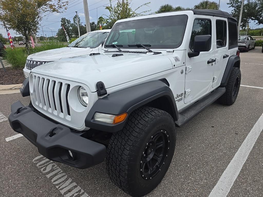 used 2018 Jeep Wrangler Unlimited car, priced at $21,987