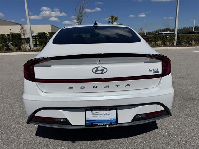 used 2021 Hyundai Sonata car, priced at $18,477