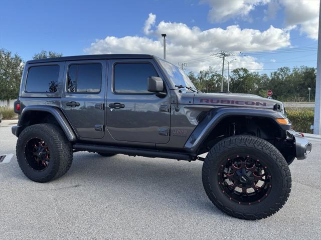 used 2020 Jeep Wrangler Unlimited car, priced at $39,991