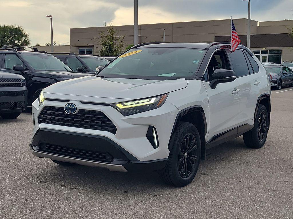 used 2024 Toyota RAV4 Hybrid car, priced at $31,443