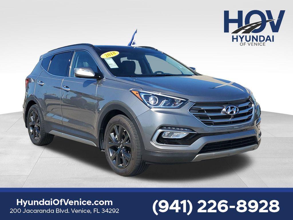 used 2018 Hyundai Santa Fe Sport car, priced at $16,492
