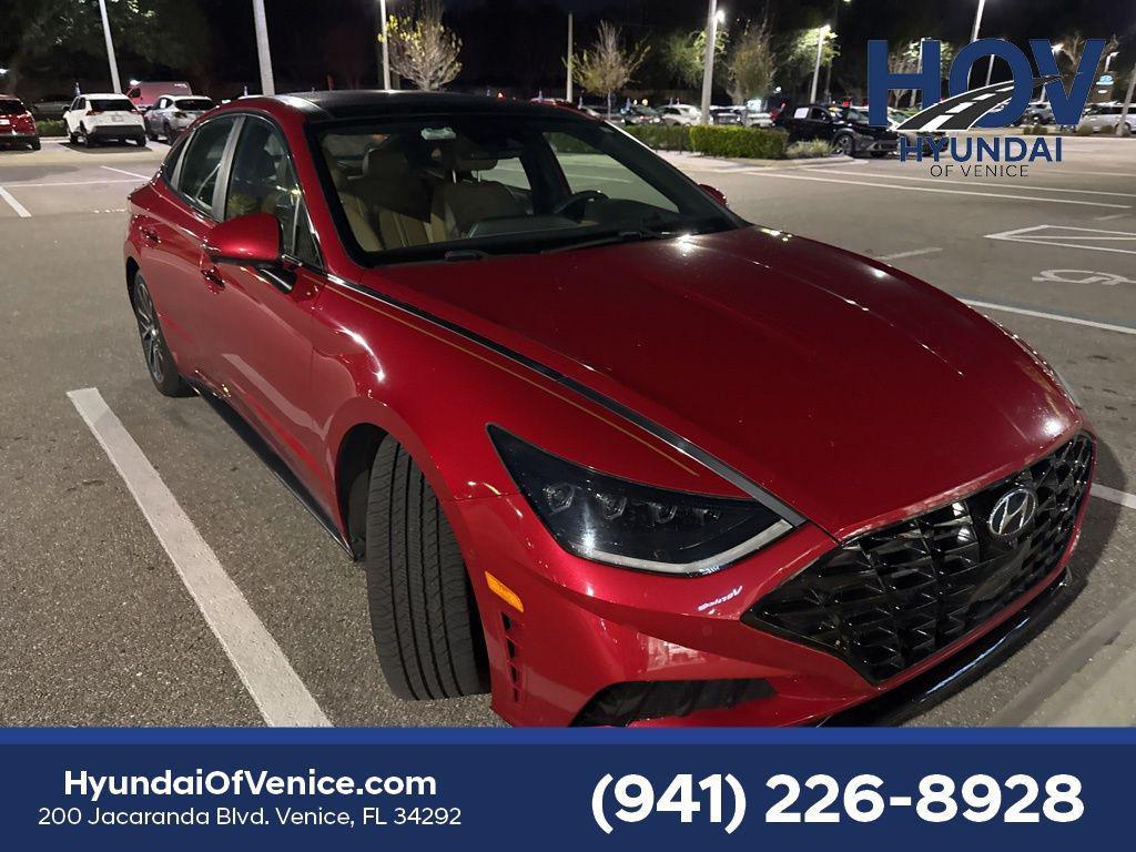 used 2020 Hyundai Sonata car, priced at $16,987