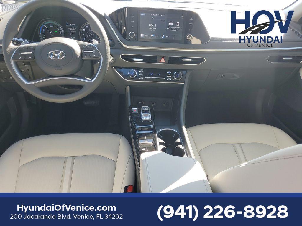 used 2023 Hyundai Sonata Hybrid car, priced at $19,591