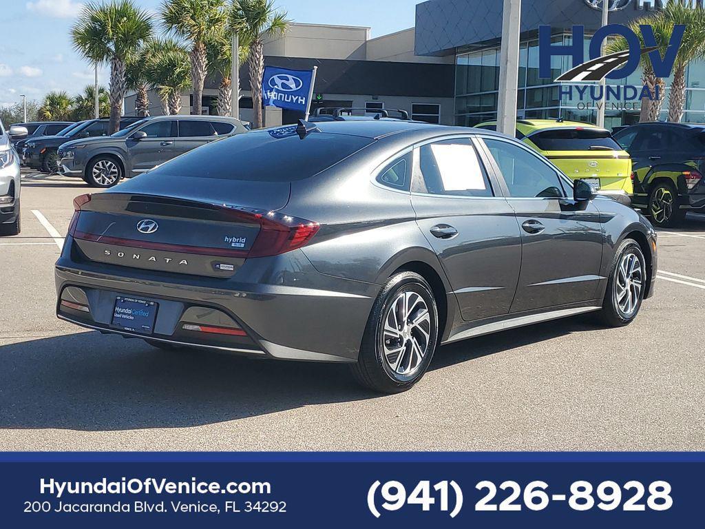 used 2023 Hyundai Sonata Hybrid car, priced at $19,591