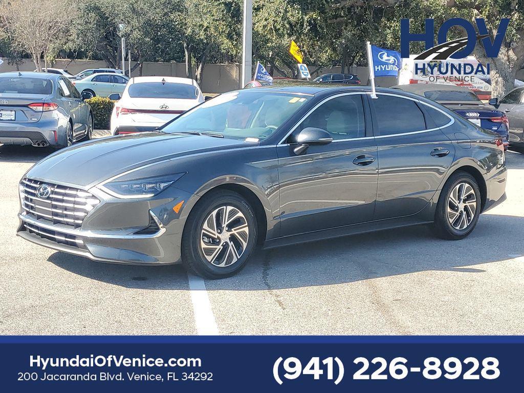 used 2023 Hyundai Sonata Hybrid car, priced at $19,591