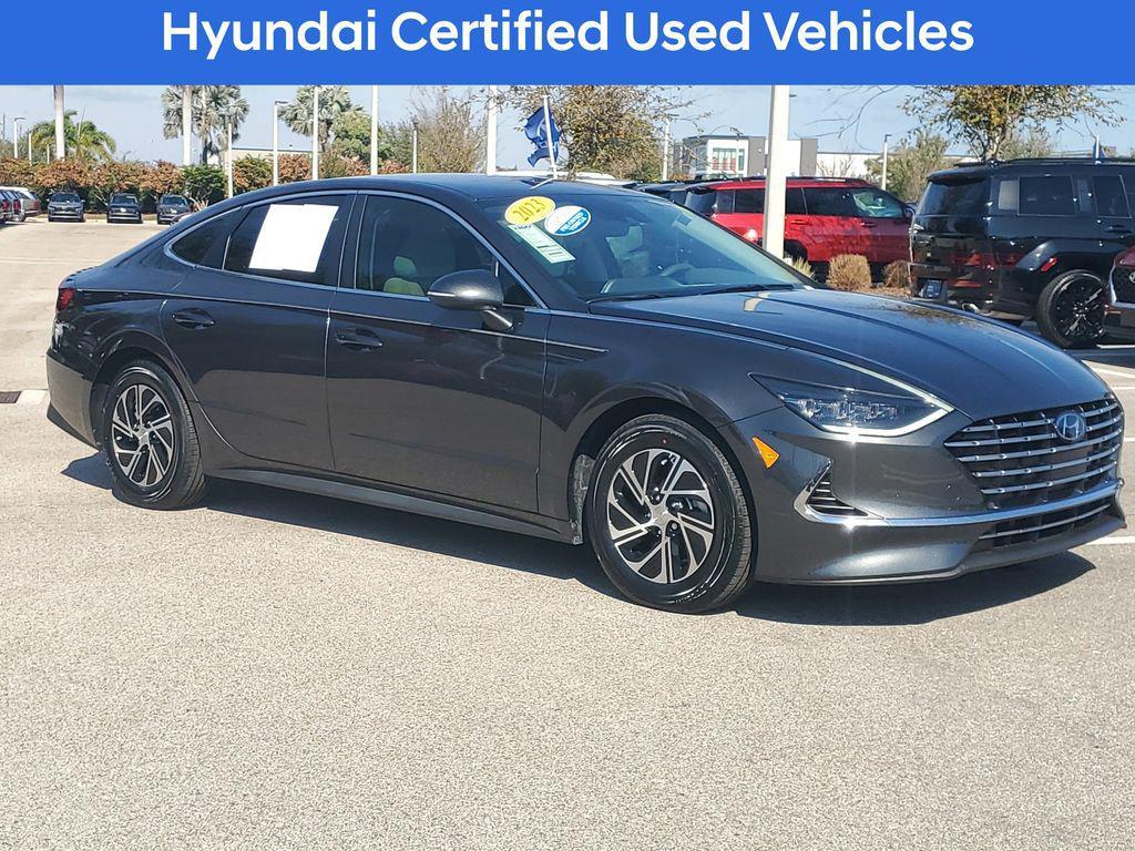 used 2023 Hyundai Sonata Hybrid car, priced at $19,591