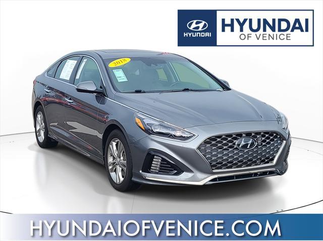 used 2018 Hyundai Sonata car, priced at $15,987