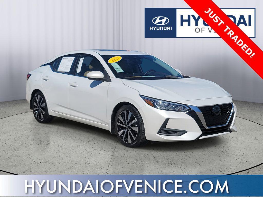 used 2021 Nissan Sentra car, priced at $15,426