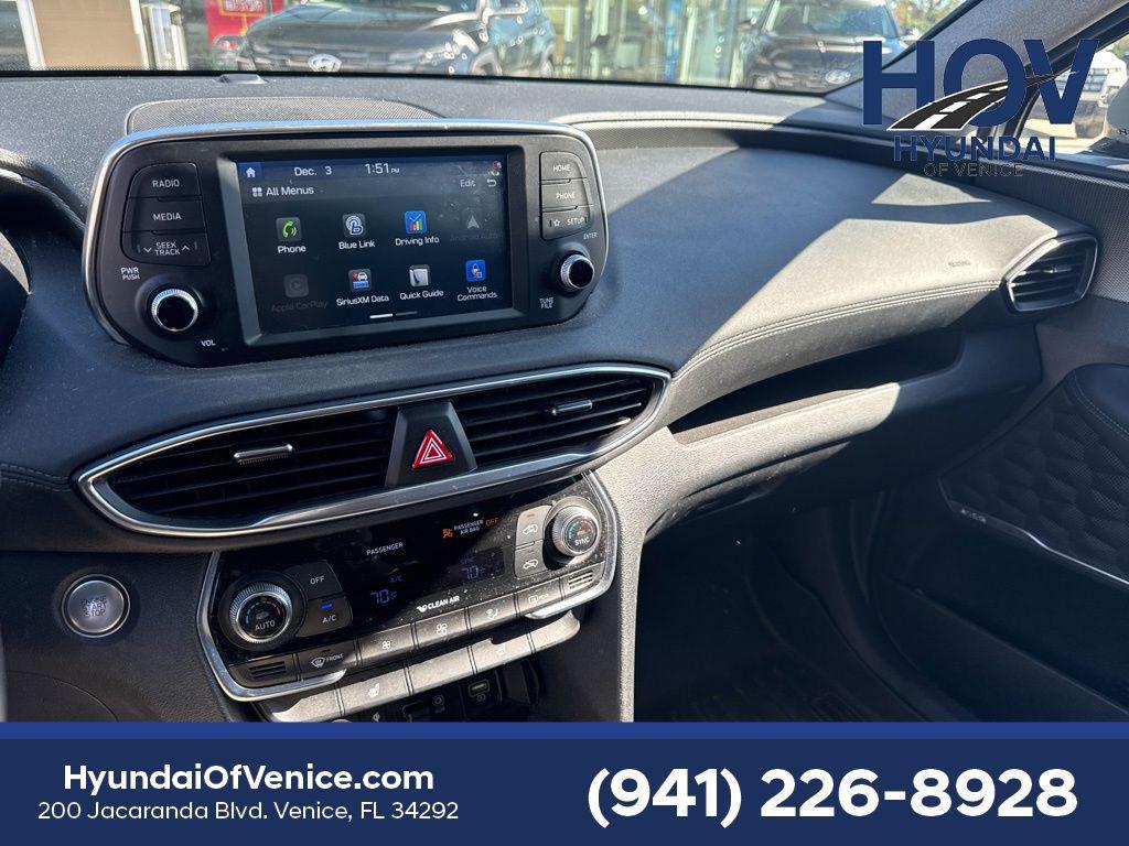 used 2020 Hyundai Santa Fe car, priced at $18,843