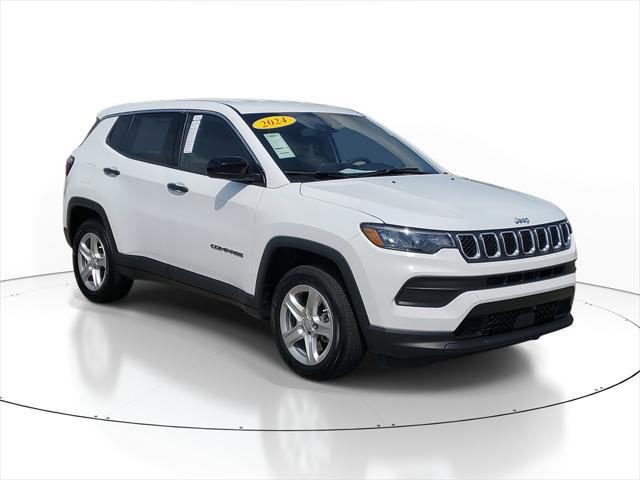 used 2024 Jeep Compass car, priced at $20,983