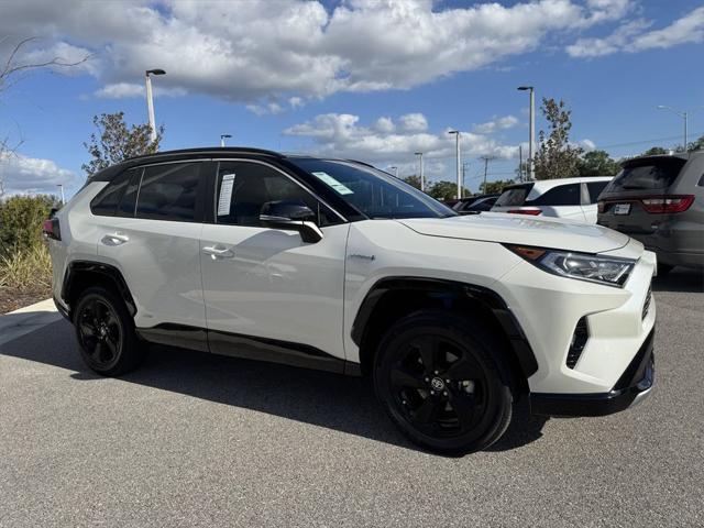 used 2021 Toyota RAV4 Hybrid car, priced at $30,998