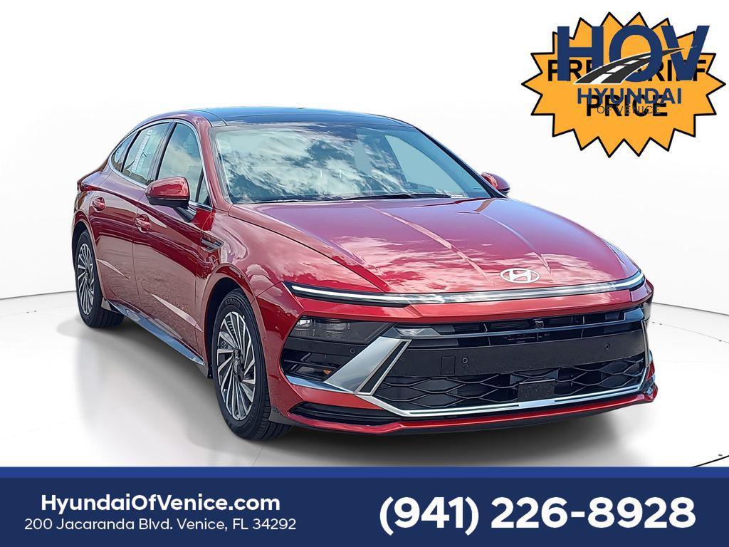 new 2025 Hyundai Sonata Hybrid car, priced at $37,075