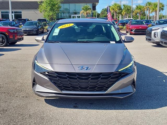 used 2021 Hyundai Elantra car, priced at $11,987