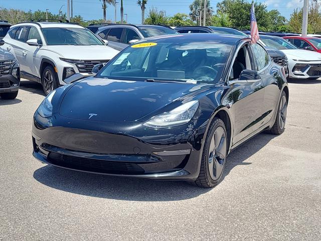used 2018 Tesla Model 3 car, priced at $15,944