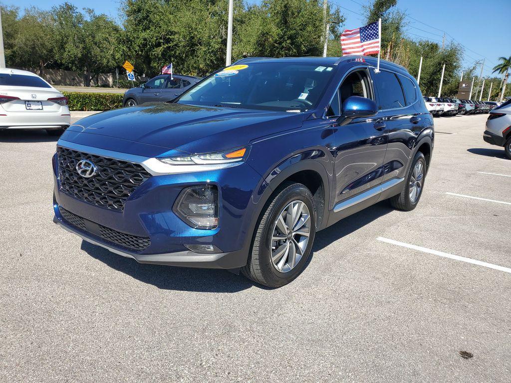 used 2019 Hyundai Santa Fe car, priced at $18,349