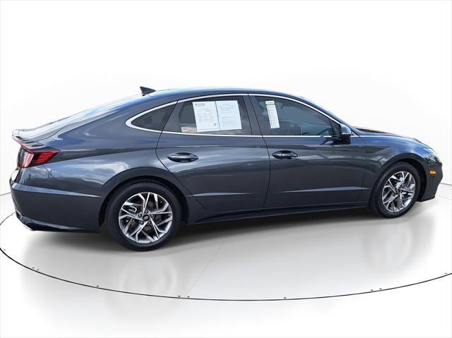 used 2021 Hyundai Sonata car, priced at $18,879