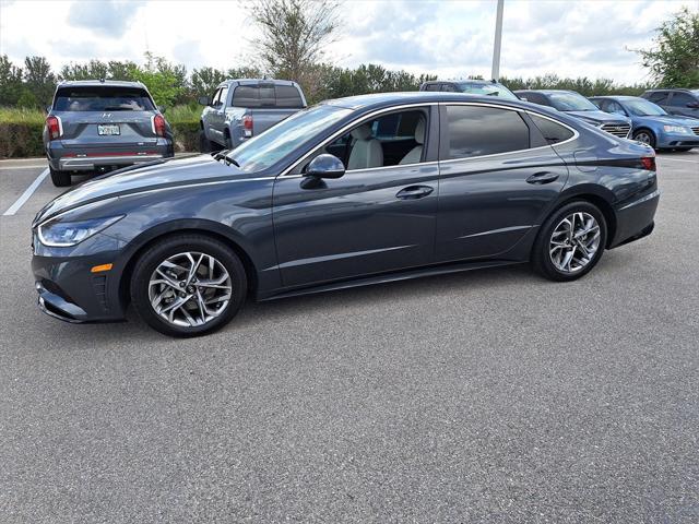 used 2021 Hyundai Sonata car, priced at $18,879
