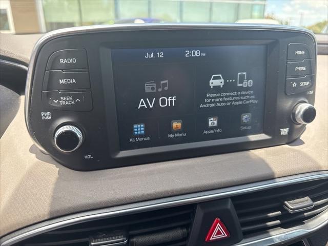 used 2019 Hyundai Santa Fe car, priced at $19,940