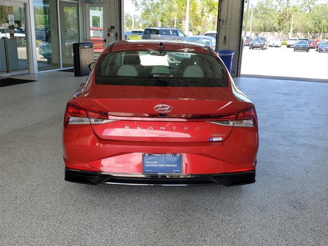 used 2021 Hyundai Elantra car, priced at $18,550