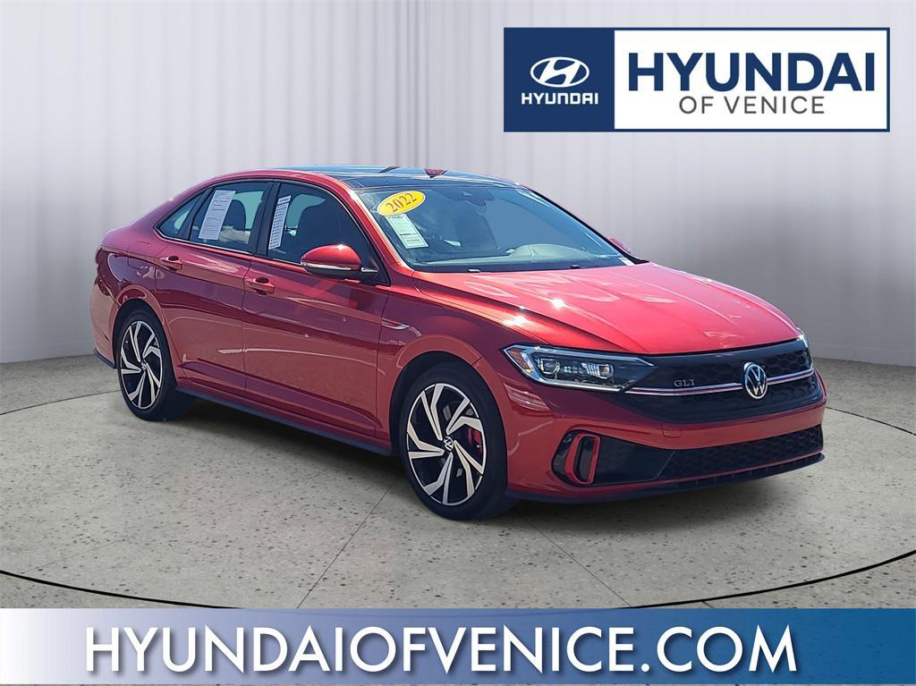 used 2022 Volkswagen Jetta GLI car, priced at $19,917