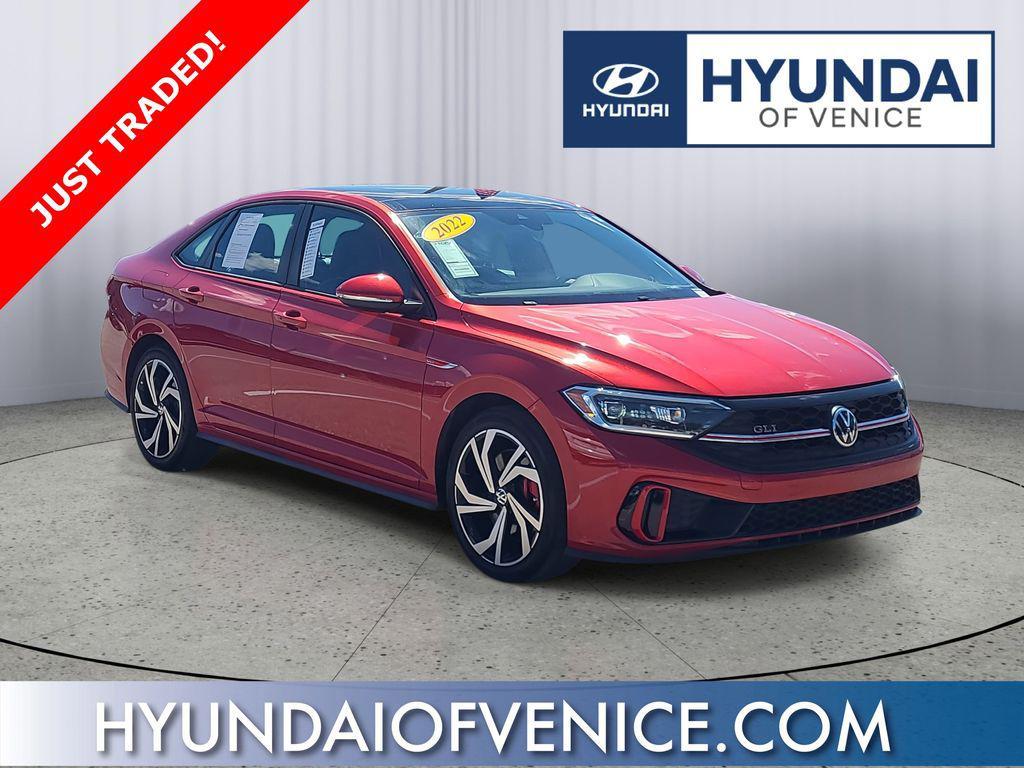 used 2022 Volkswagen Jetta GLI car, priced at $19,488